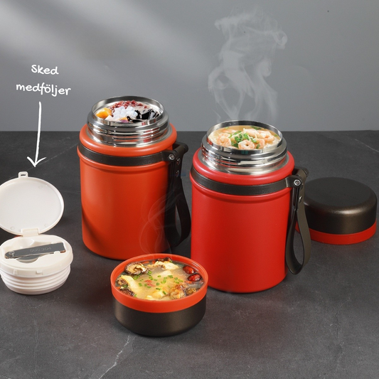 Mattermos med stor öppning 800 ml