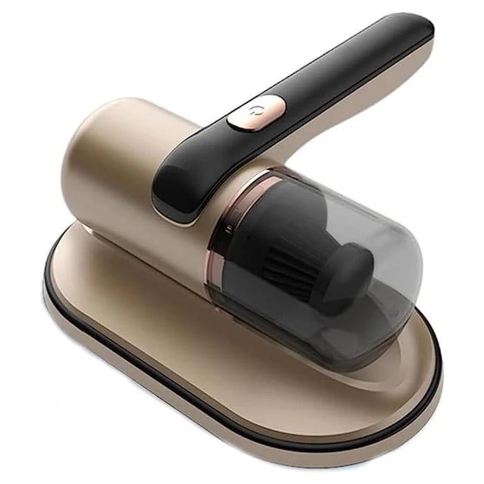 Kvalsterdammsugare med UV och vibration, tvättbart filter