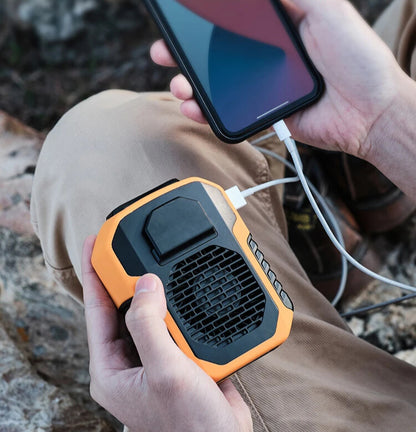 Fläkt och powerbank