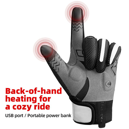 Sportiga värmehandskar för vintern | USB