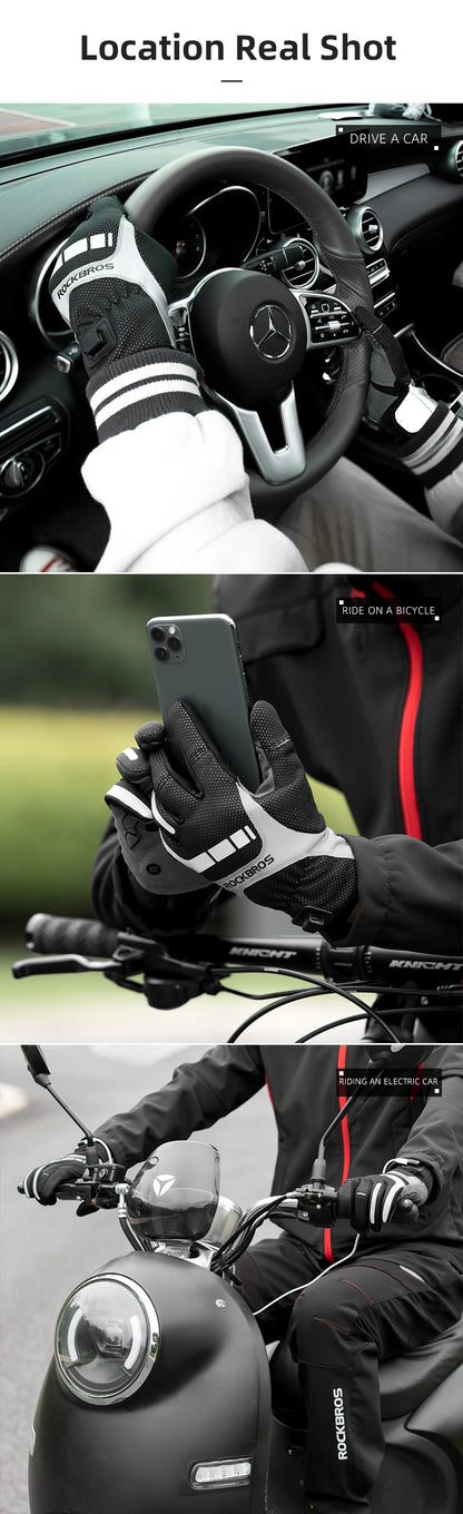 Sportiga värmehandskar för vintern | USB