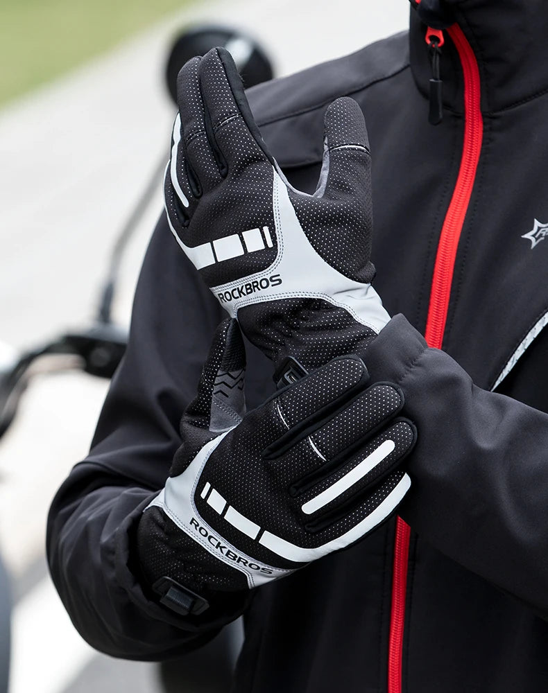 Sportiga värmehandskar för vintern | USB