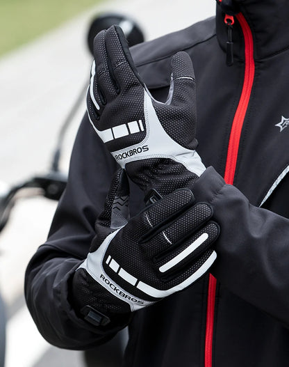 Sportiga värmehandskar för vintern | USB