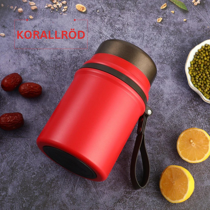 Termos i korallröd färg