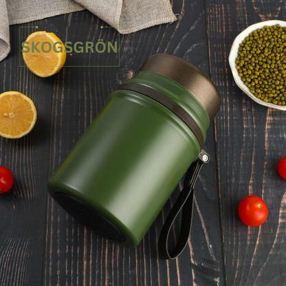 Termos i skogsgrön färg