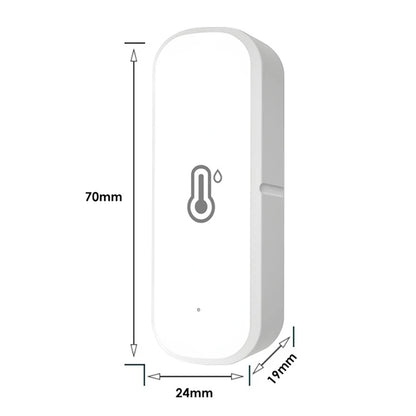 Temperature och fuktighetsmätare wifi mått
