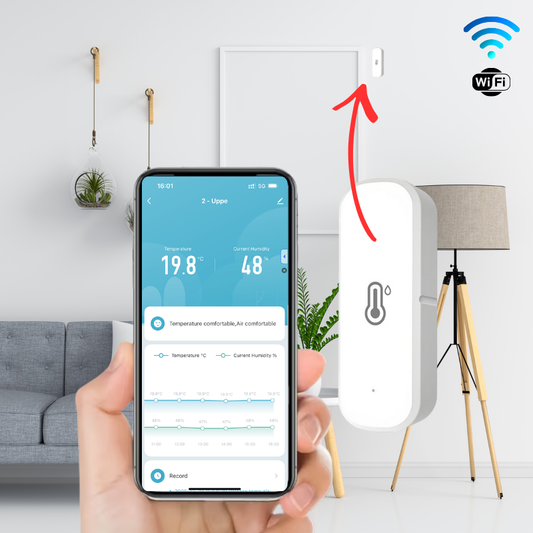 Fuktighetsmätare med app