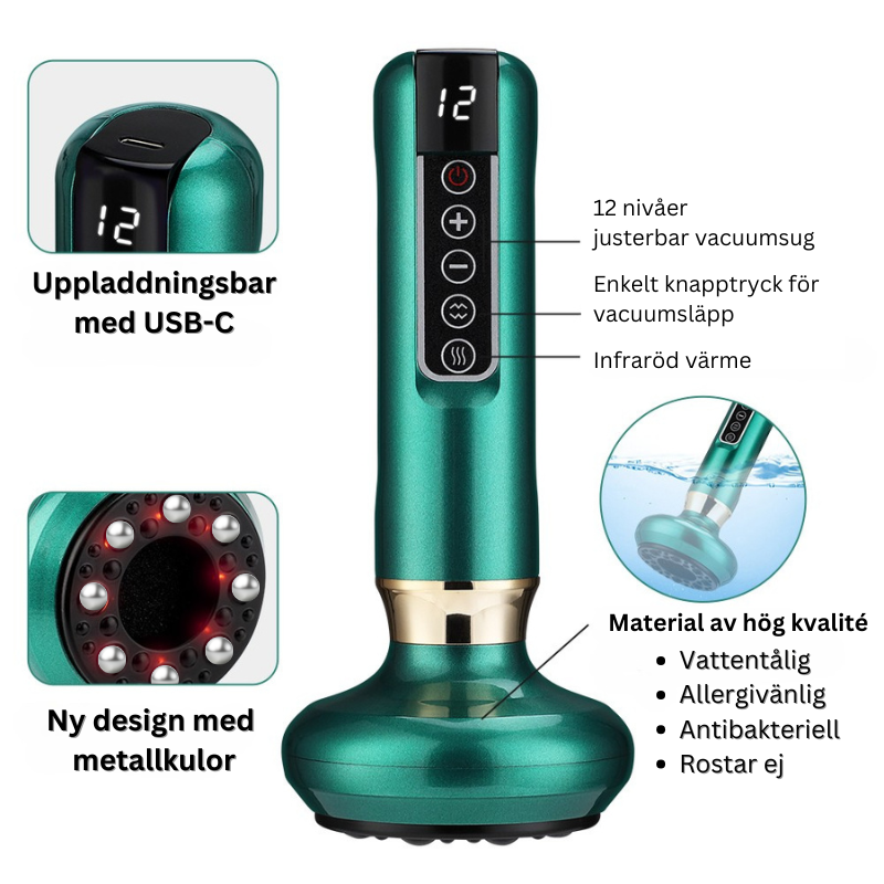 CelluVac Pro™ - Behandling av celluliter och bristningar