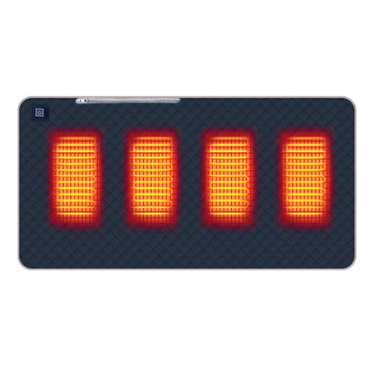 Värmedyna marinblå 45x90cm drivs med USB