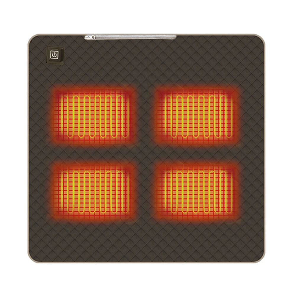 Värmedyna bryna 45x45 drivs via USB